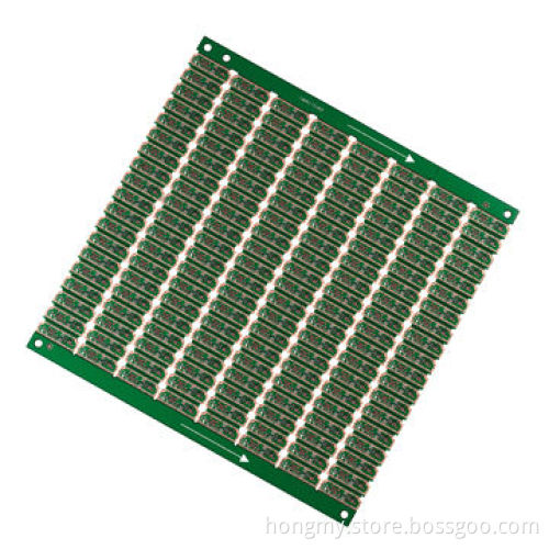 2-layered PCB with OSP Finish, 0.2 to 3.8mm Board Thickness